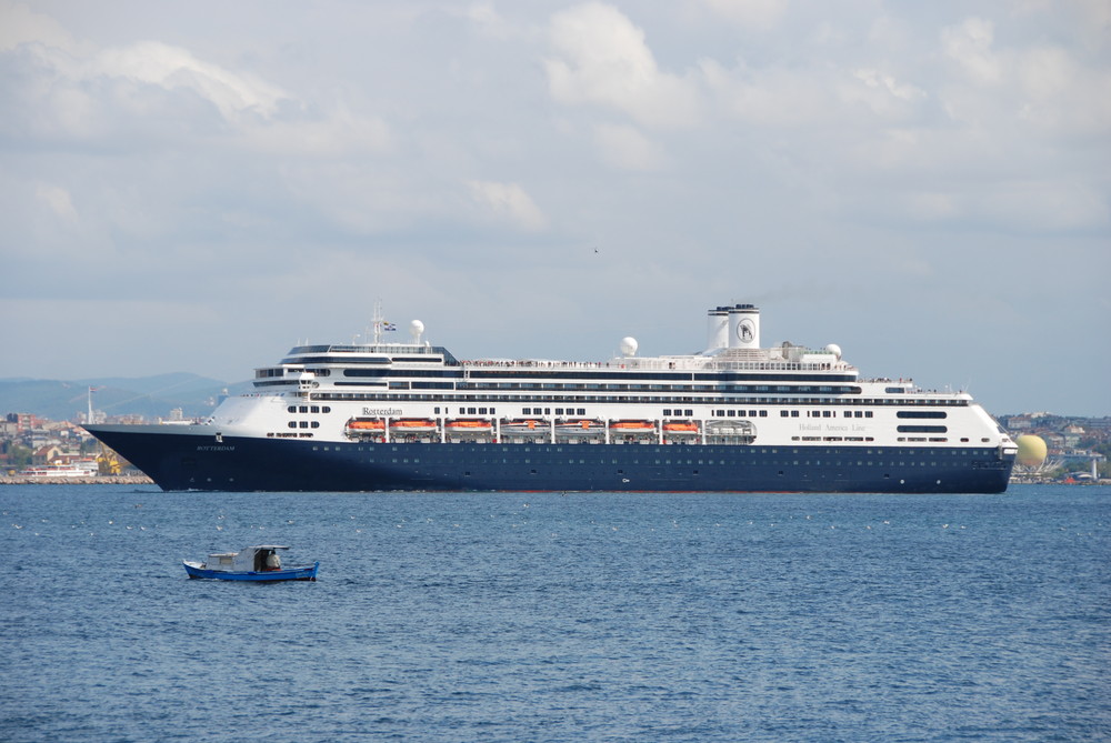 Ankunft im Bosporus