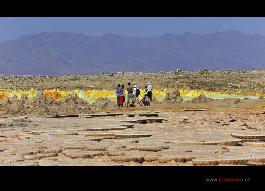 Ankunft im Dallol