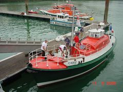 Ankunft im Hafen