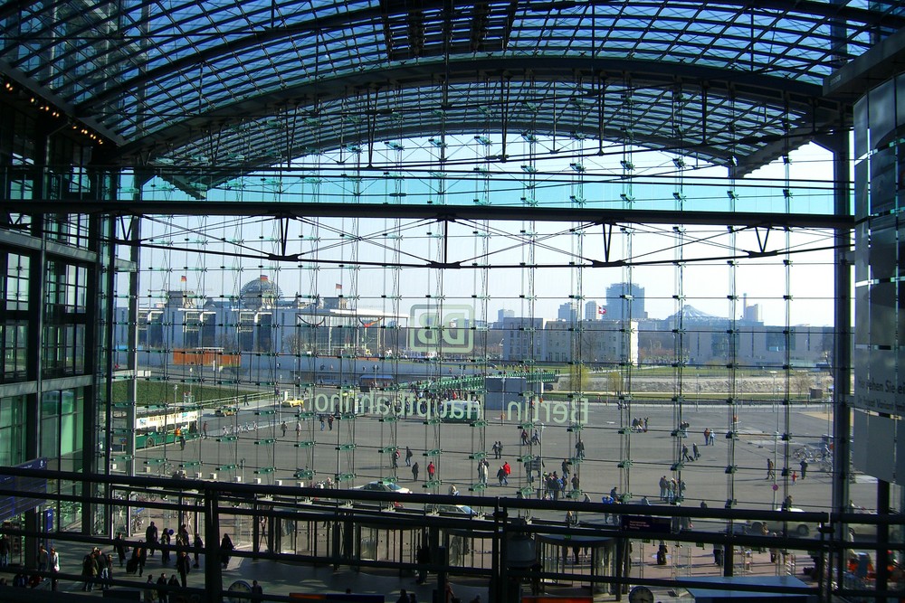 Ankunft im HBF in Berlin - Ort der 'Ruhe'