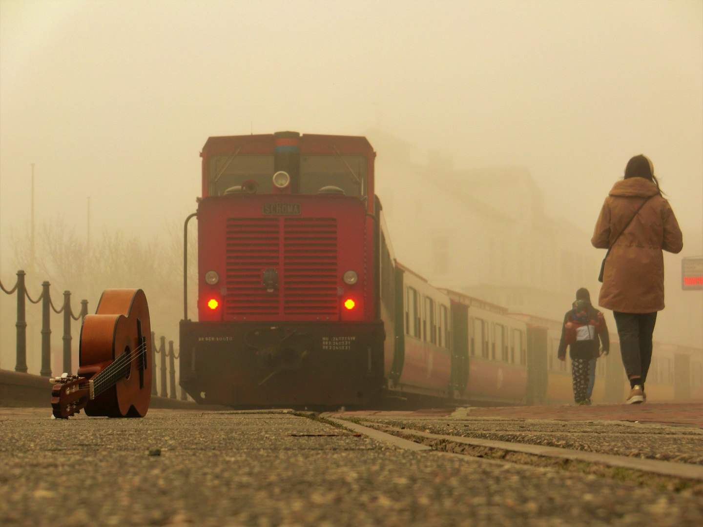 Ankunft im Nebel