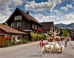 Ankunft in Appenzell