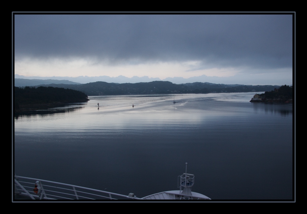 Ankunft in Bergen