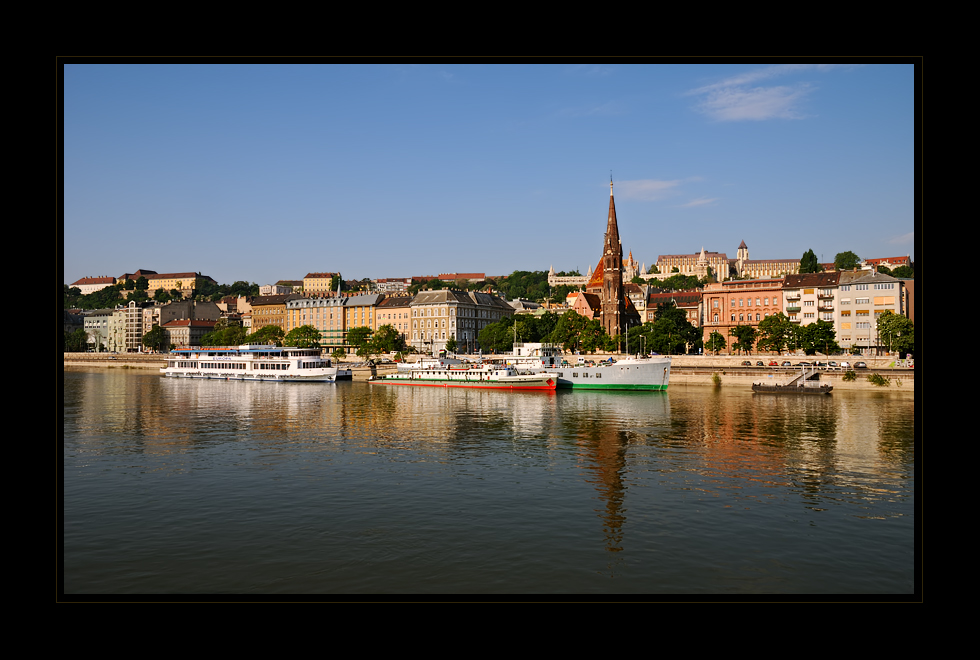 Ankunft in Budapest