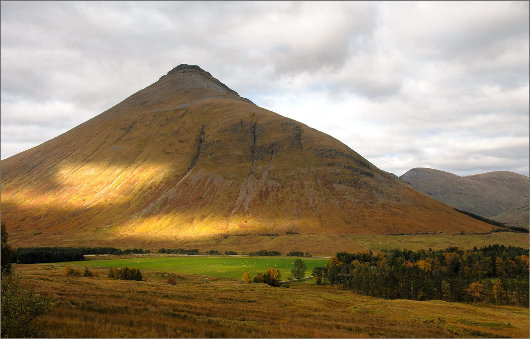 Ankunft in den Schottischen Highlands