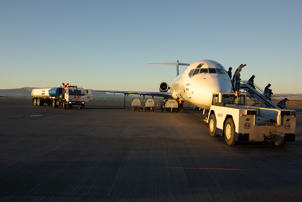 Ankunft in El Calafate