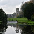 Ankunft in Fountains Abbey