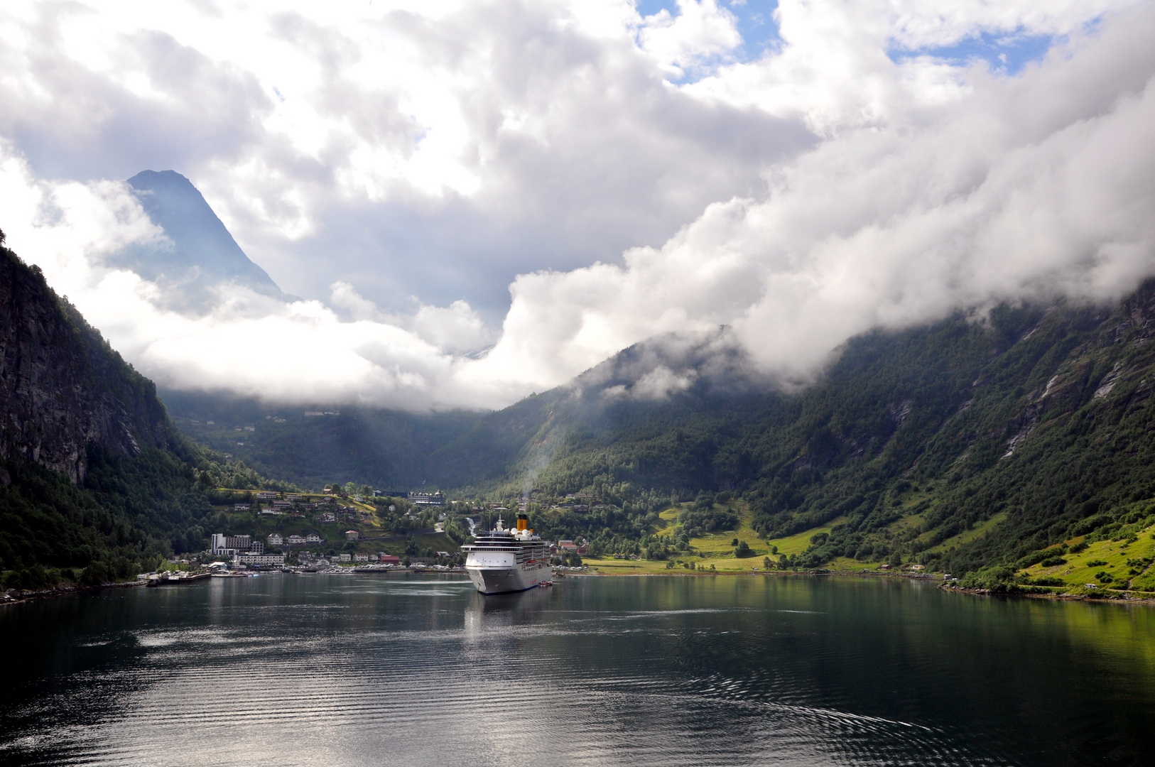 Ankunft in Geiranger