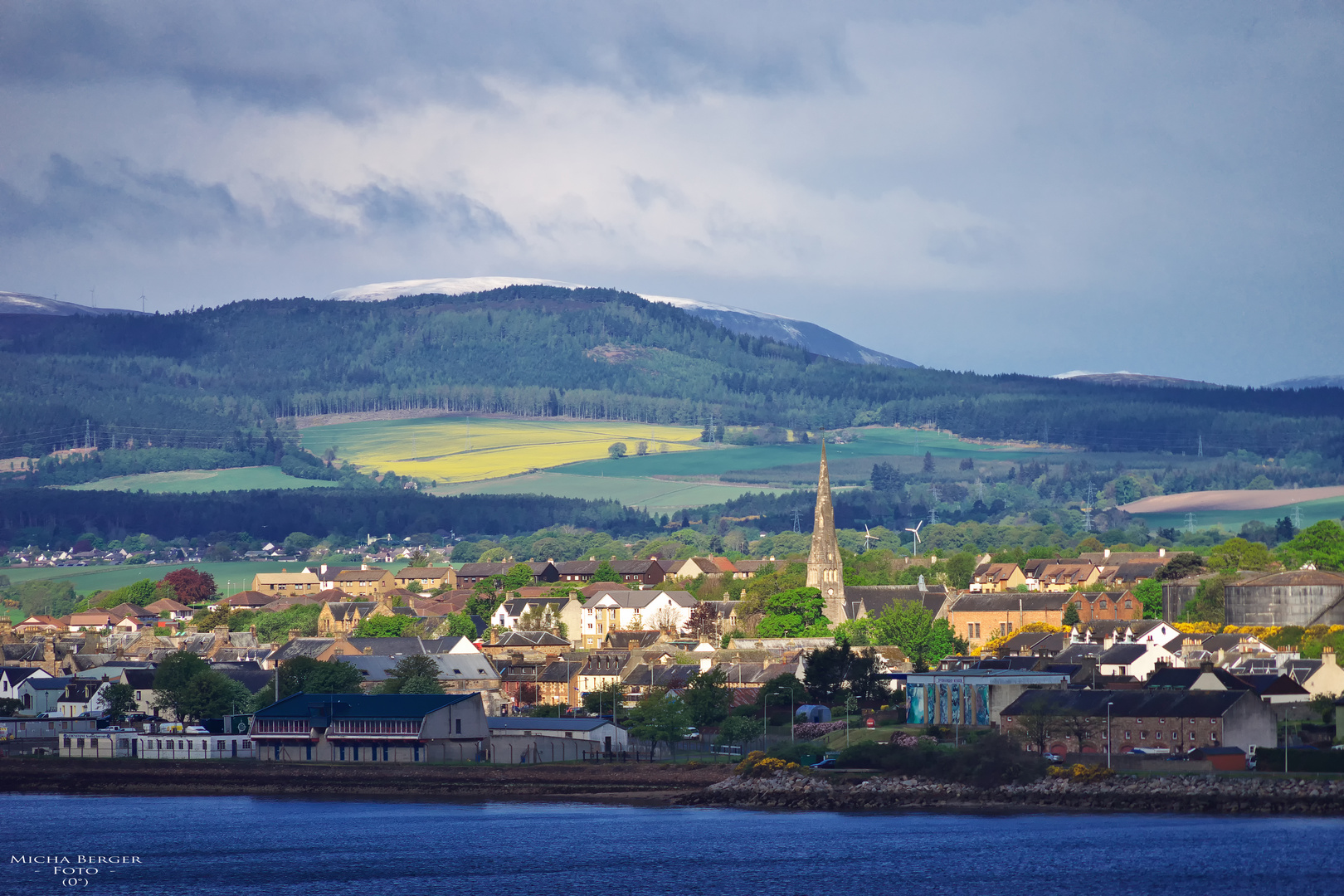 Ankunft in Invergordon