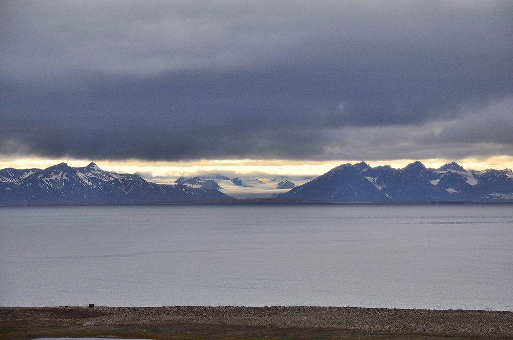 ankunft in Longyearbyen