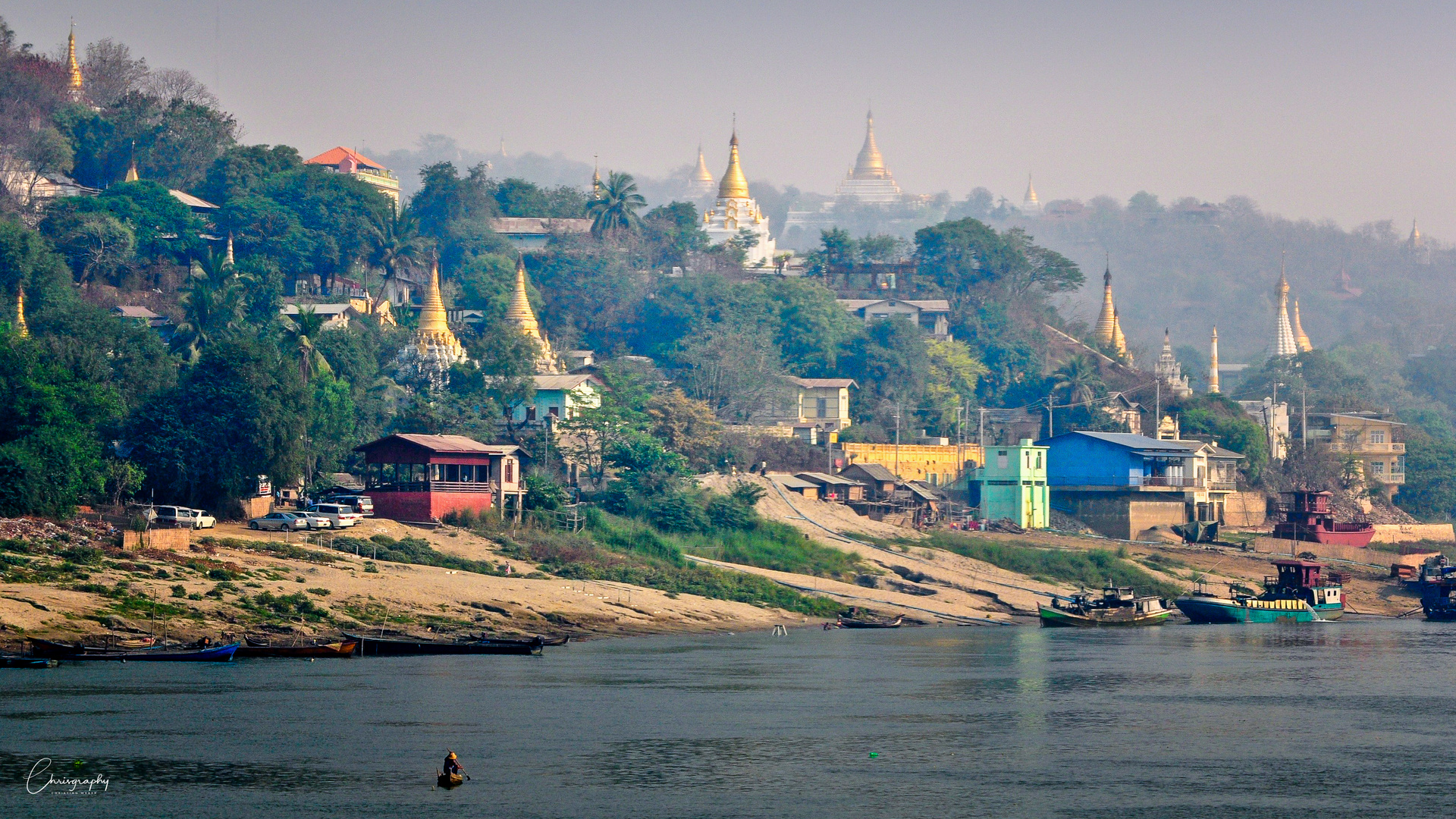 Ankunft in Mandalay