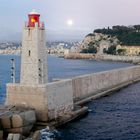 Ankunft in Nizza bei Vollmond