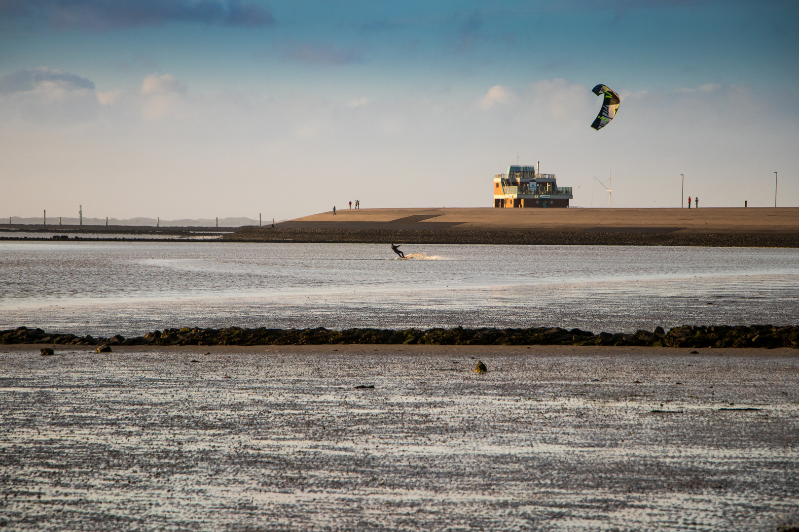 Ankunft in Norddeich-Mole