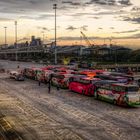 Ankunft in Port Klang, der Hafen von Kuala Lumpur, Malaysia (II)