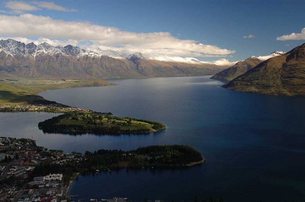 Ankunft in Queenstown