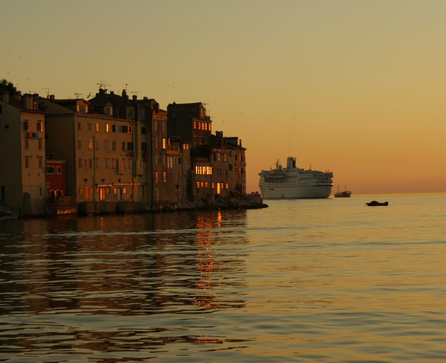 Ankunft in Rovinj