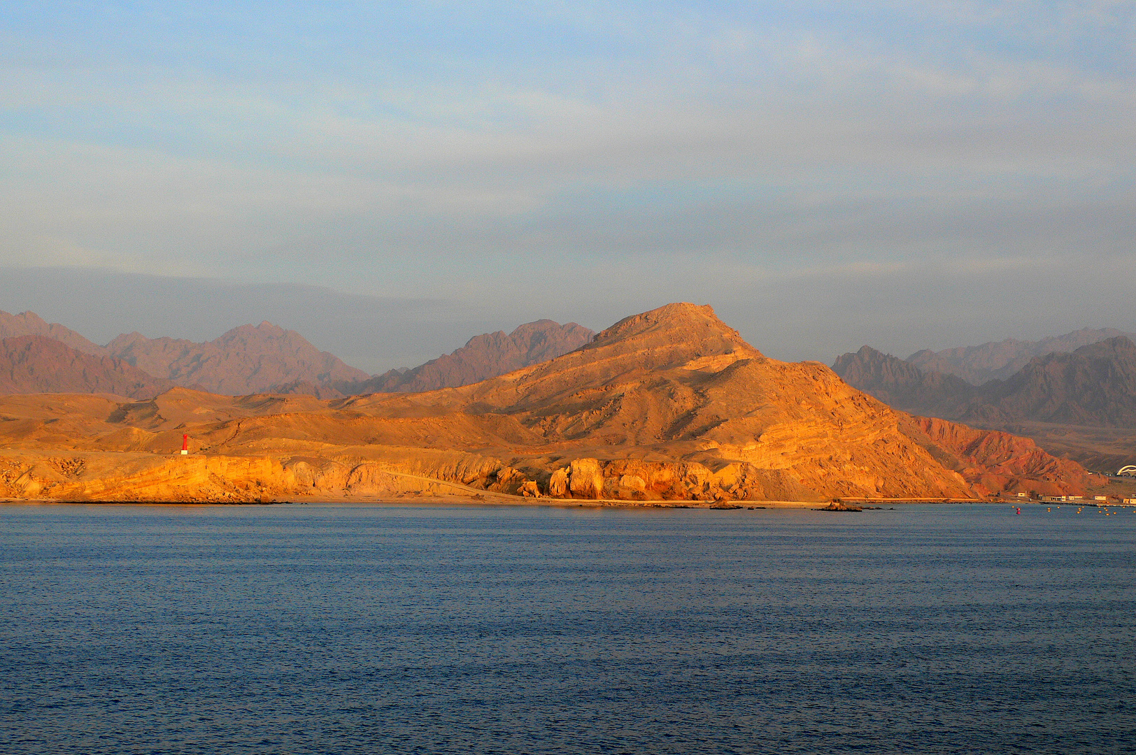 Ankunft in Sharm El Sheikh (Ägypten) am frühen Morgen