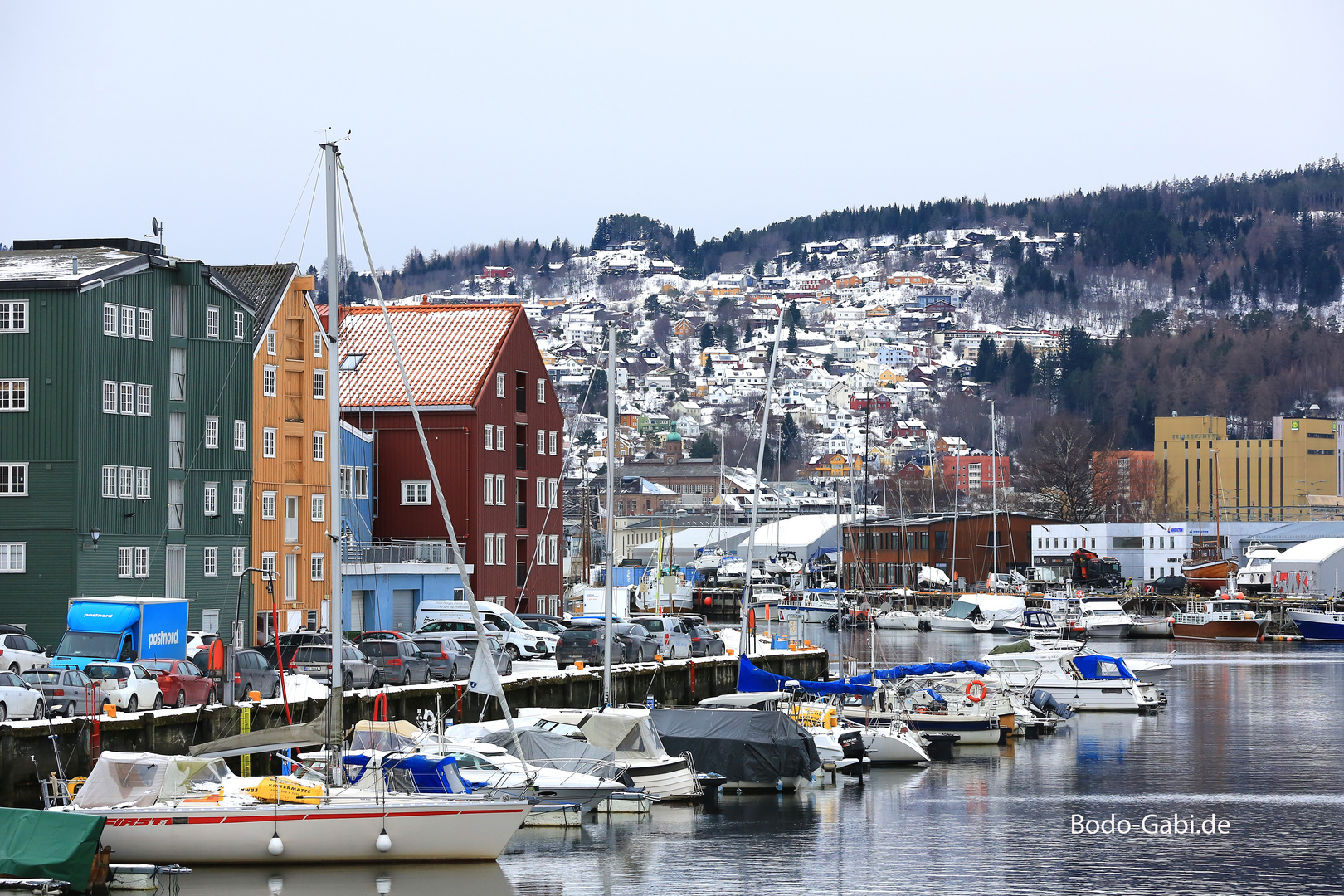 Ankunft in Trondheim