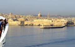 Ankunft in Valletta (Malta)