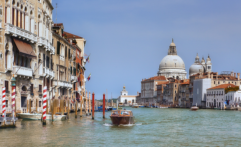 Ankunft in Venedig