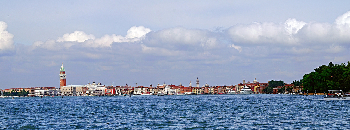 Ankunft in Venedig