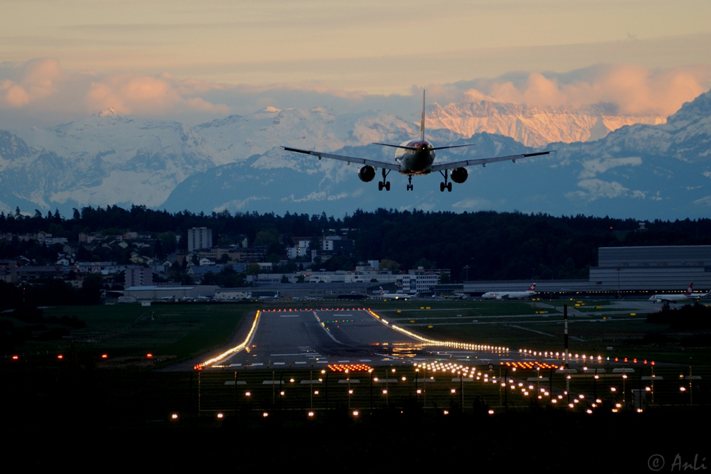 Ankunft in ZRH