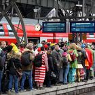 Ankunft Köln Karneval