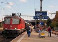 Ankunft Liestal Bahnhof