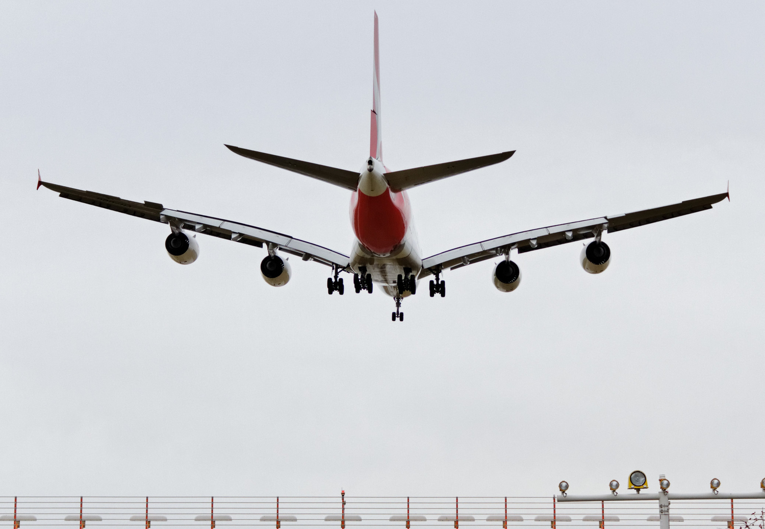 Ankunft Qantas A380