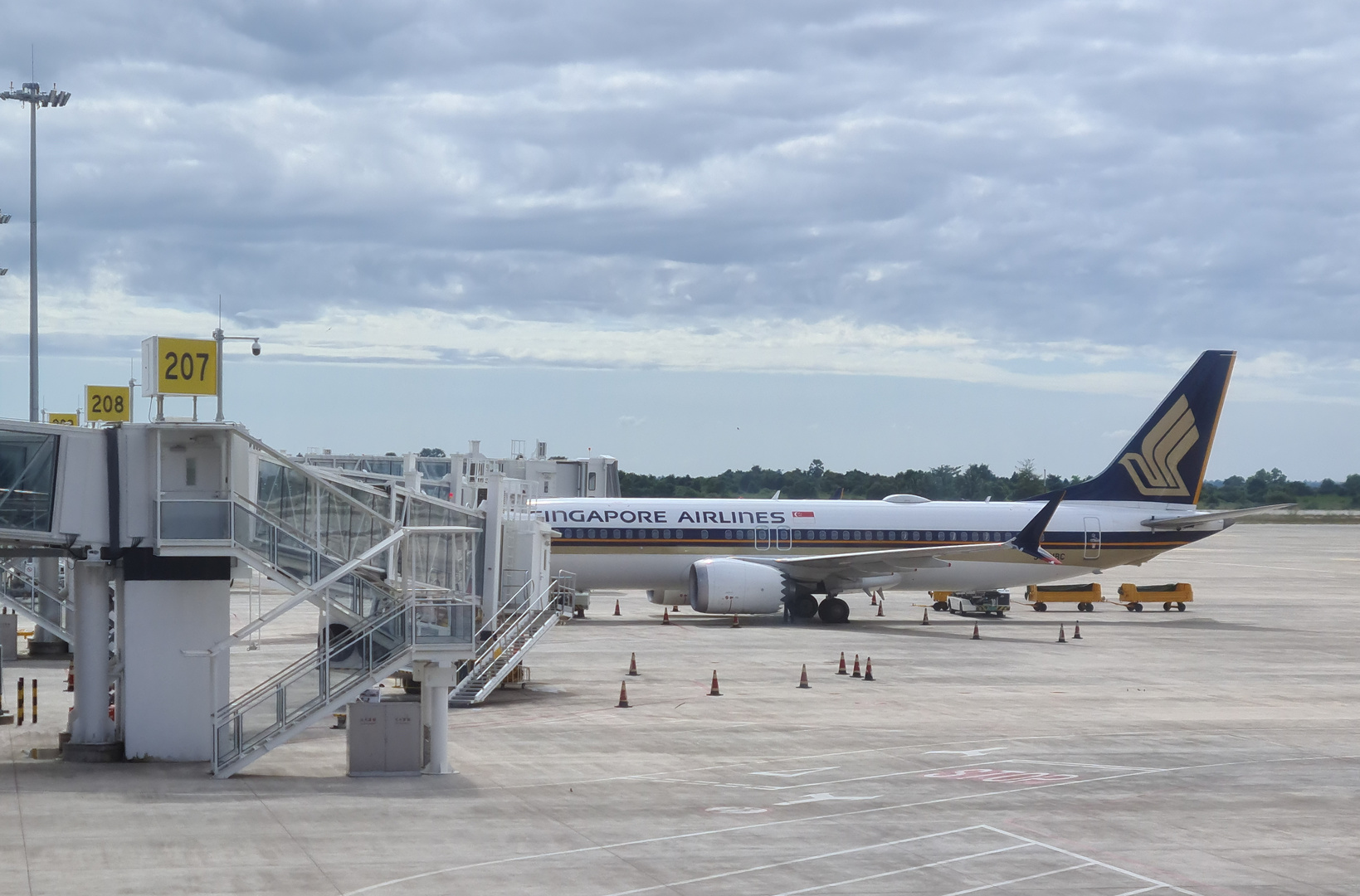 Ankunft Siem Reap International Airport