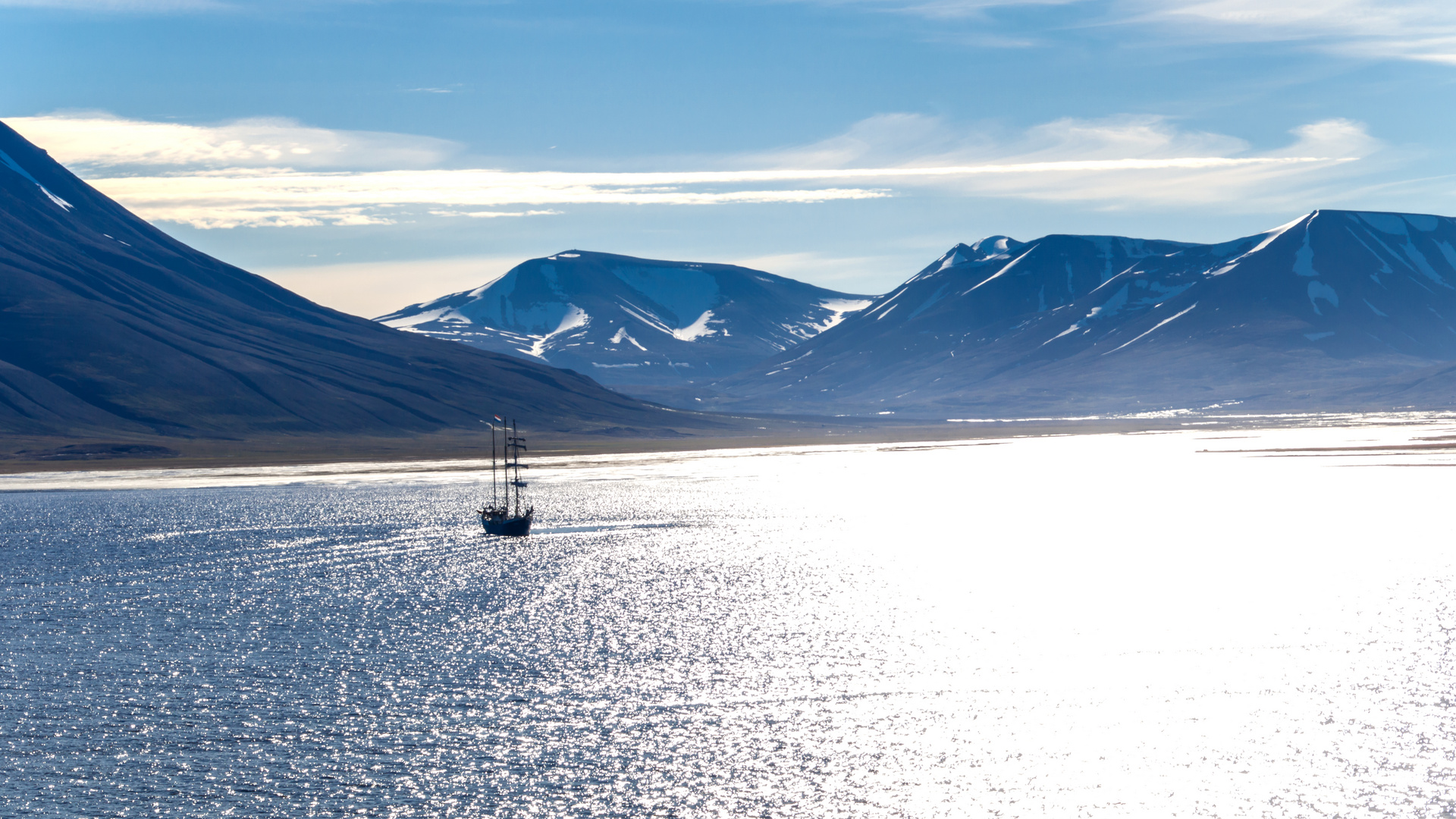 Ankunft Spitzbergen