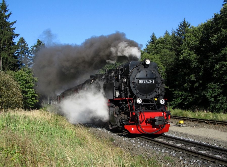 Anlauf zum "Brockenritt"