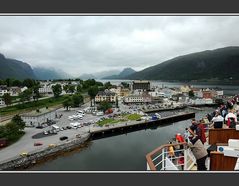 Anlegen in Andalsnes