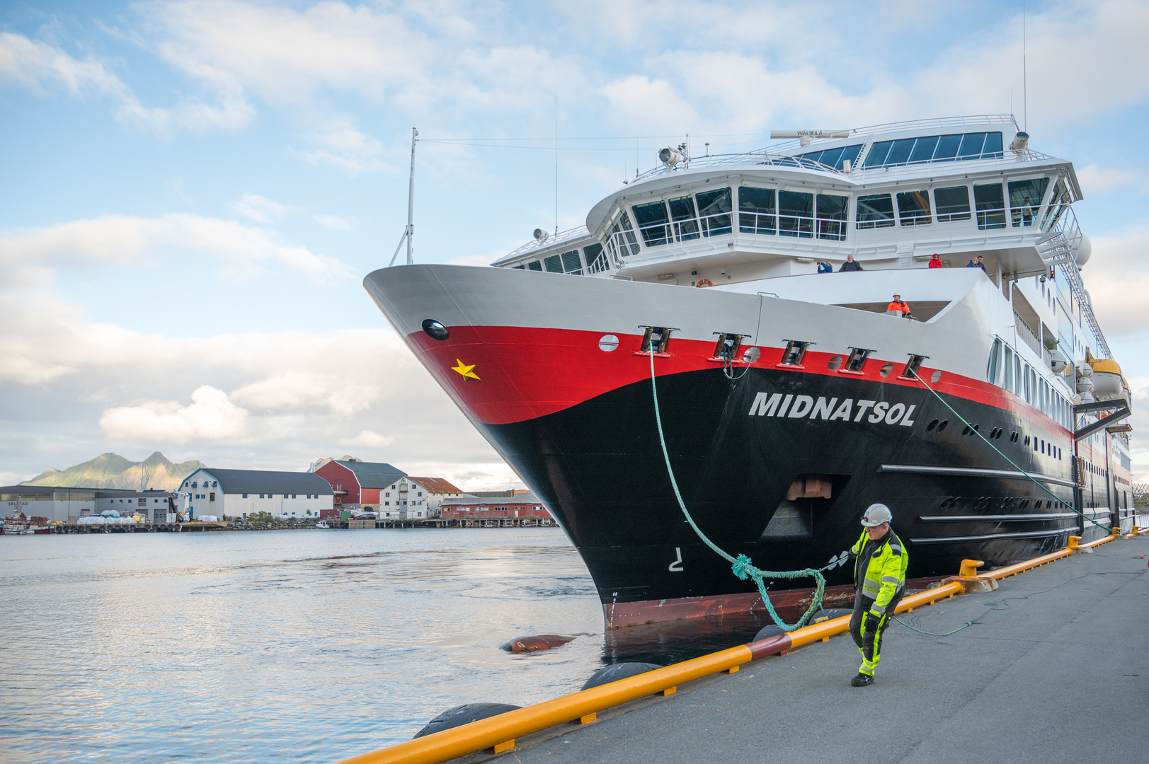 Anlegen in Svolvær