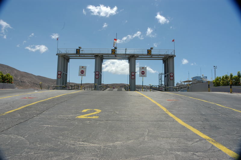 Anlegepier der Fähre auf Teneriffa