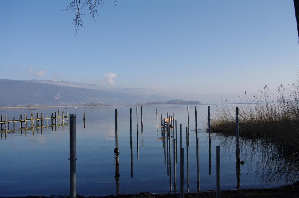 Anlegeplatz am Bieler See