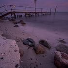 Anleger am Lenster Strand