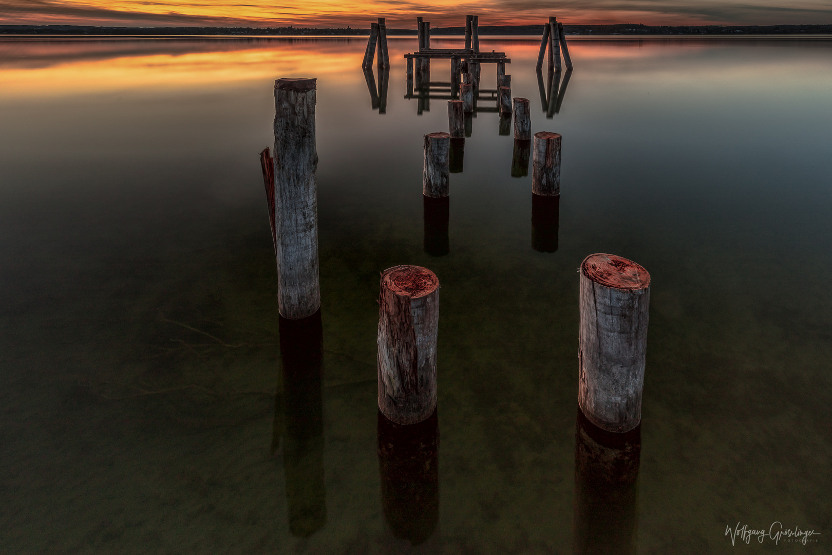 Anlegesteg am See