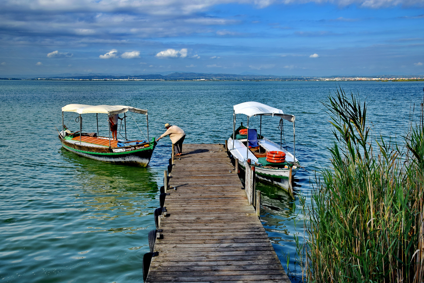 Anlegestelle Albufera See