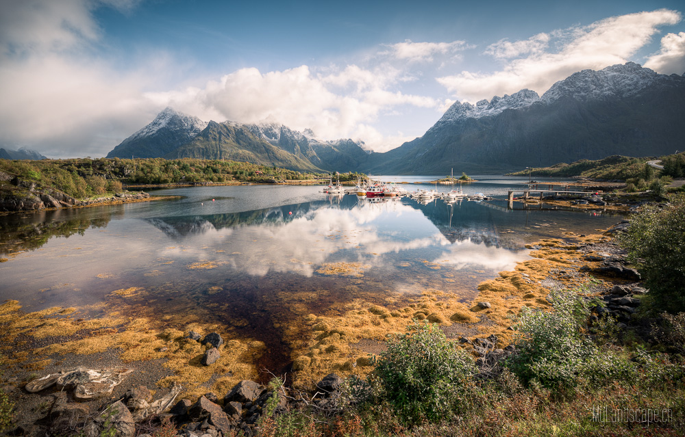 Anlegestelle am Austnesfjord