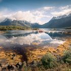 Anlegestelle am Austnesfjord