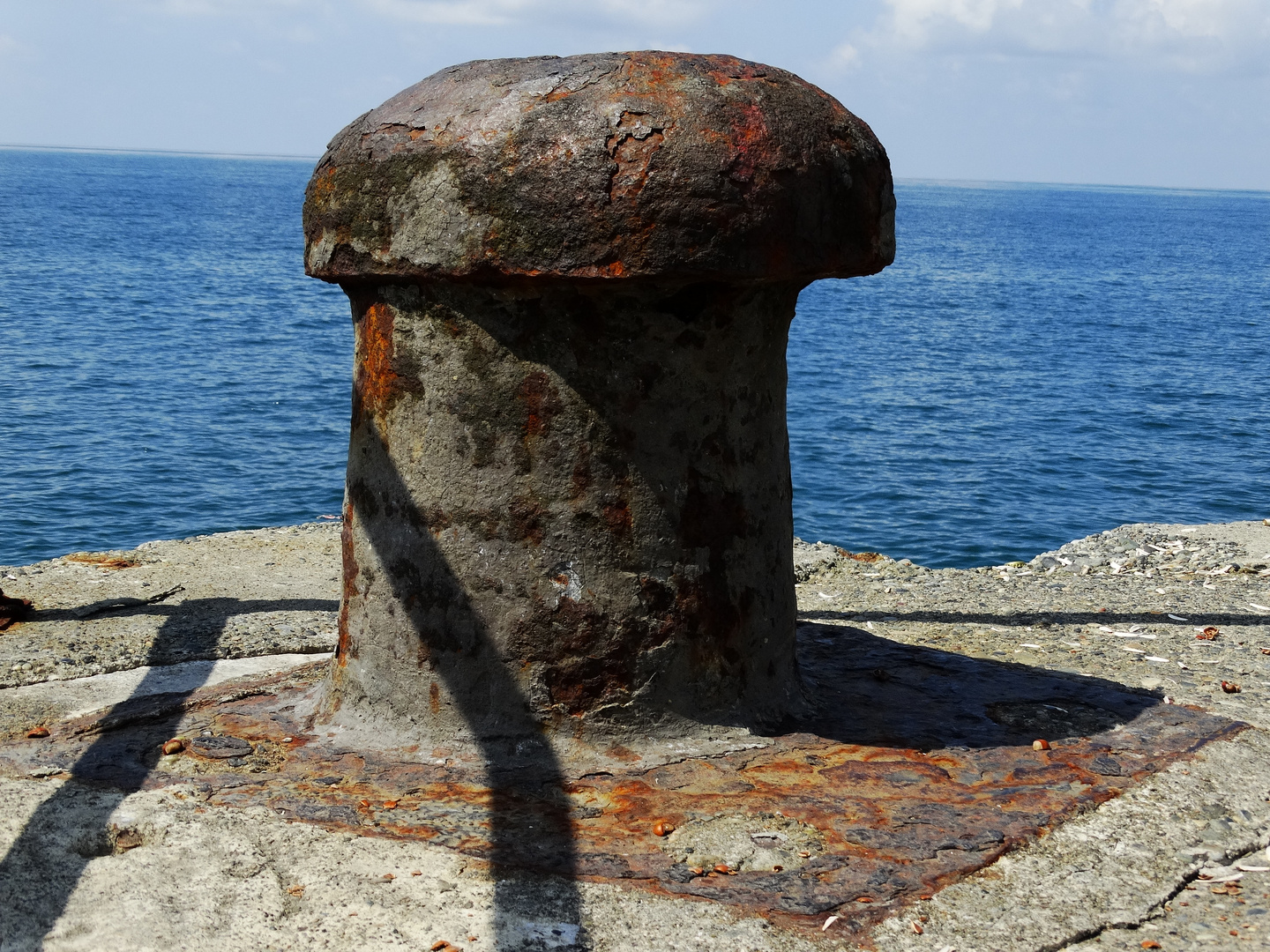 Anlegestelle am Schwarzen Meer