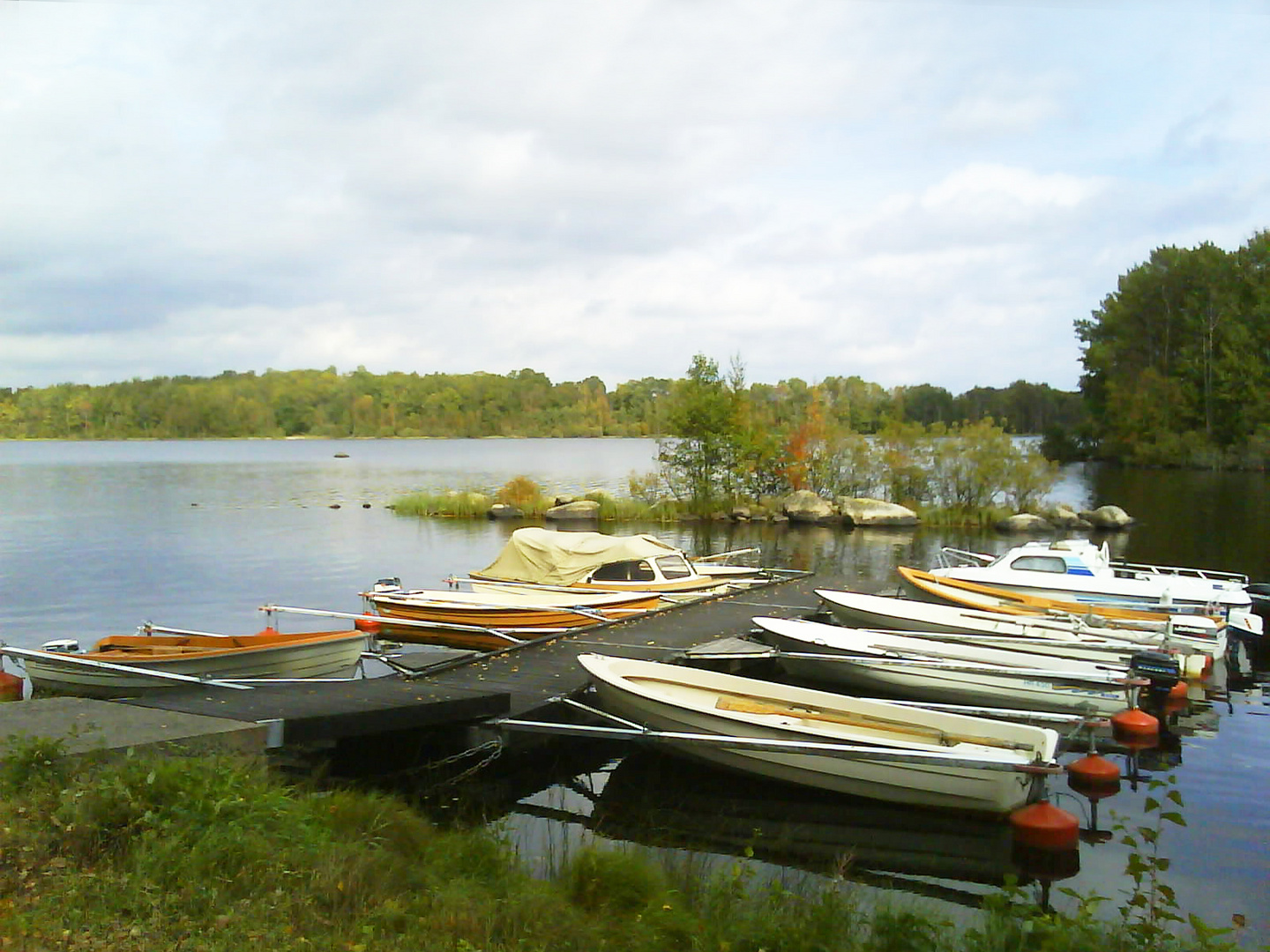 Anlegestelle bei Lessebo