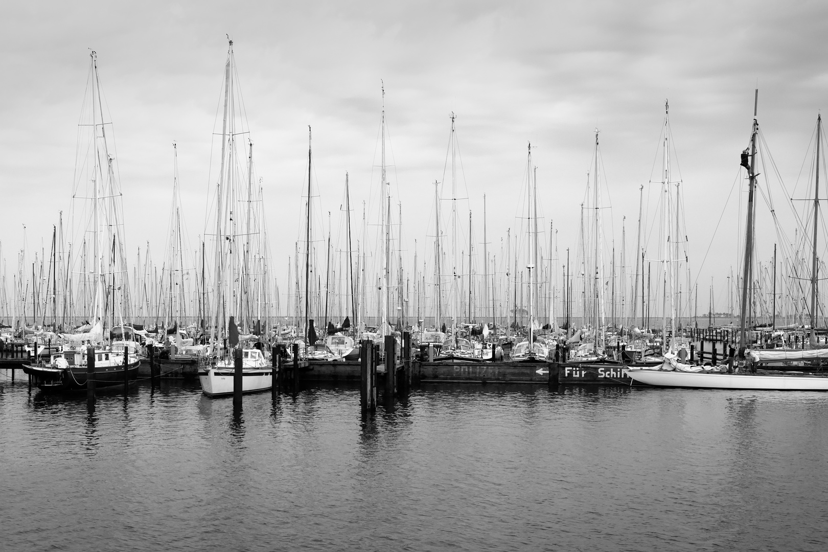 Anlegestelle für Segelboote