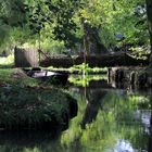 Anlegestelle im Spreewald bei Lübbenau