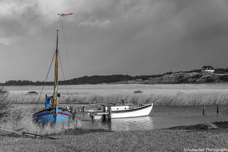 Anlegestelle in Nymindegab, DK