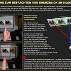 Anleitung zum Betrachten von Kreuzblick-3D-Bildern