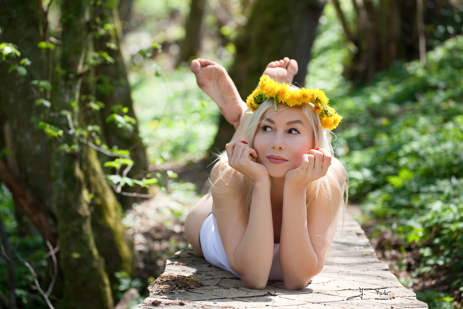 Anna feiert den Frühling