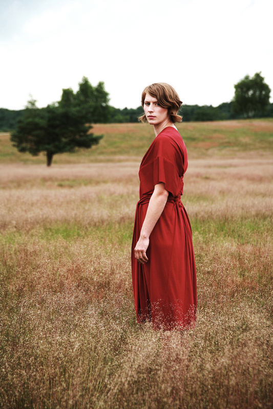 Anna in Red