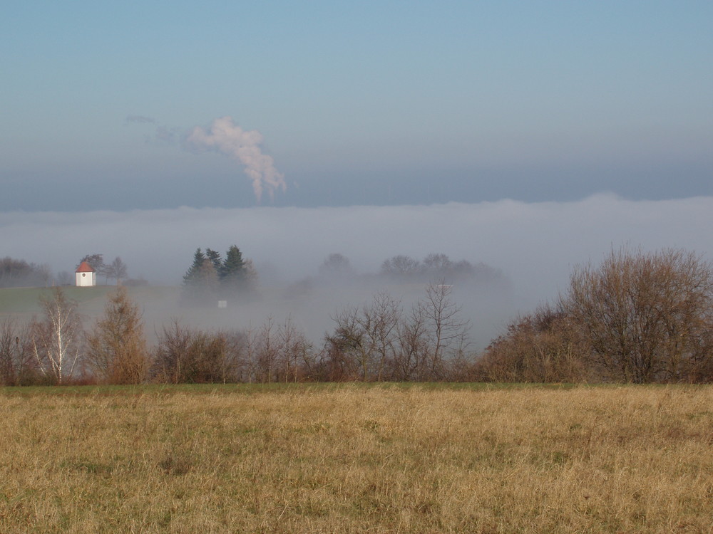 Anna Karpelle übern Nebel